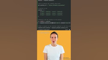 Master Python Requests: Handling Cookies Like a Pro! 🍪🚀 #Python #WebScraping #codingtips