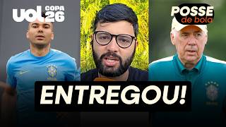 ANCELOTTI INDICOU O BRASIL COM... DANILO LAVIERI REVELA DECISÃO SOBRE CASEMIRO CONTRA A ESCÓCIA!