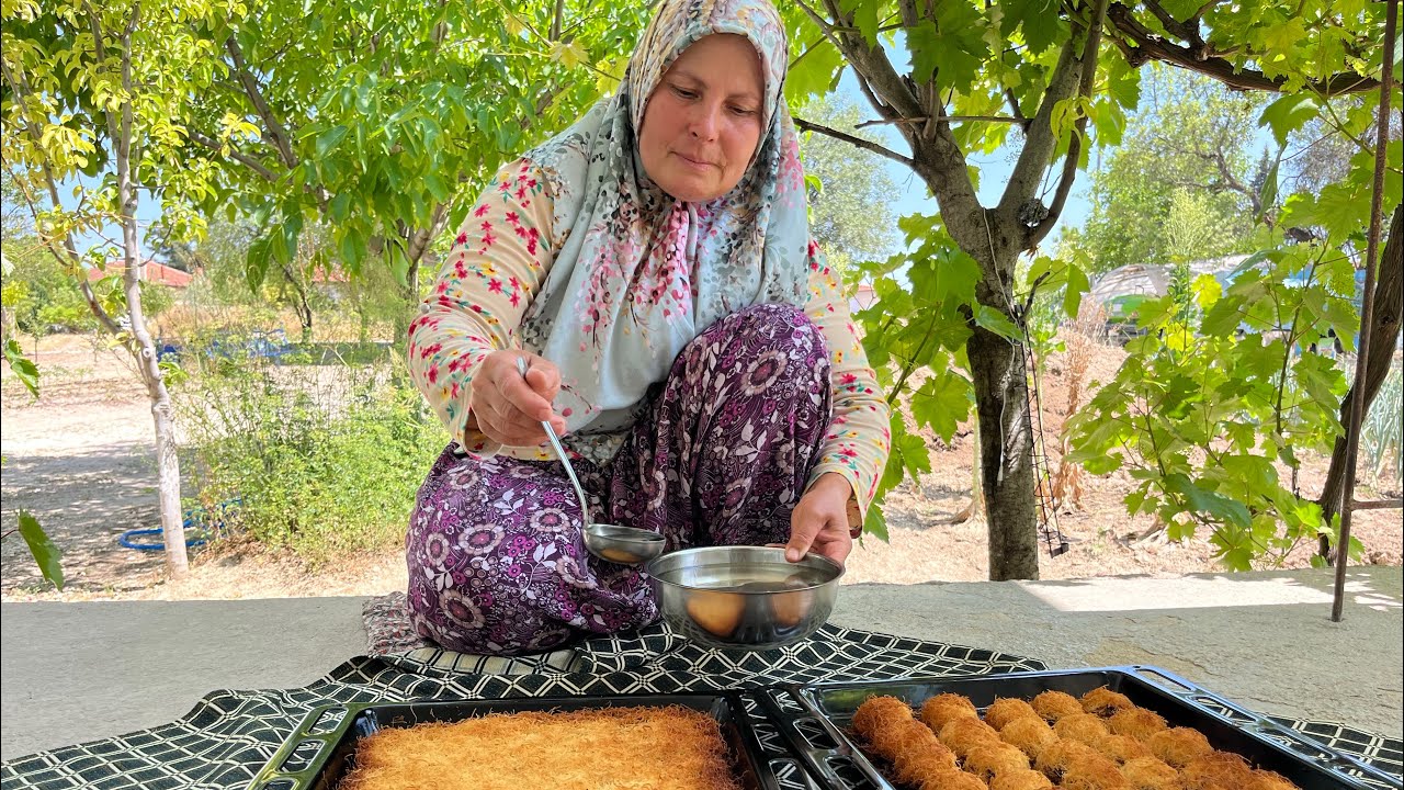 BOL CEVİZLİ FİNCAN KADAYIFI TARİFİ👩‍🍳 ￼15 YIL YAŞADIĞIM ESKİ EVİM 🥲