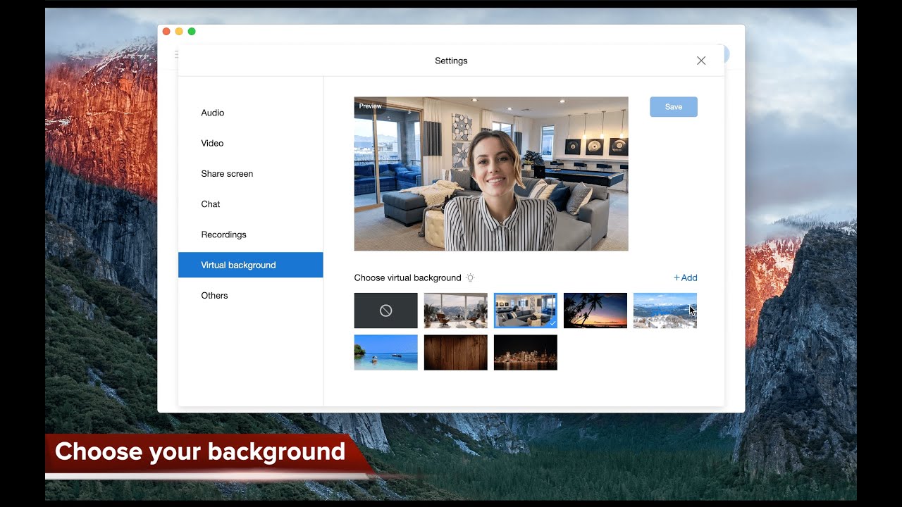 TeamLink Virtual Background