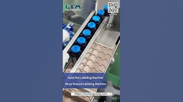 Watch 100+ Vials Labeled Per Minute 🚀 | Automatic Labeling Machine