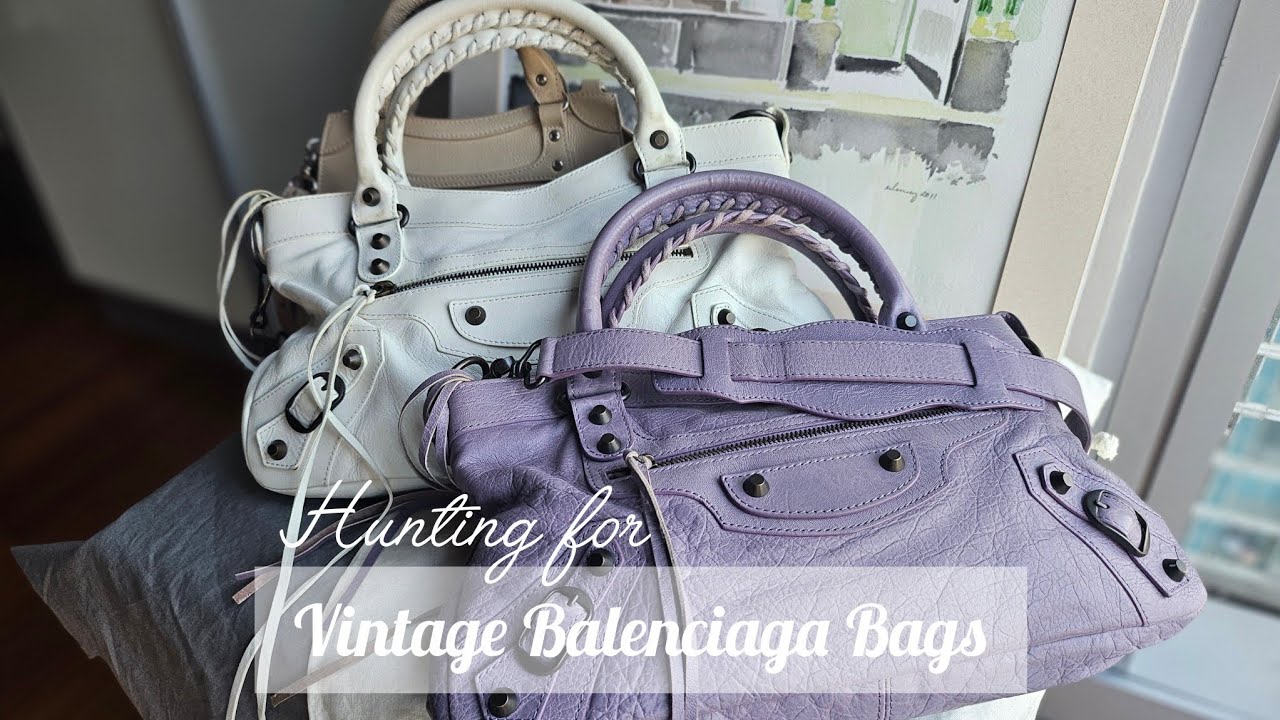 Our Vintage Balenciaga Le City First Bag Haul from Japan (with