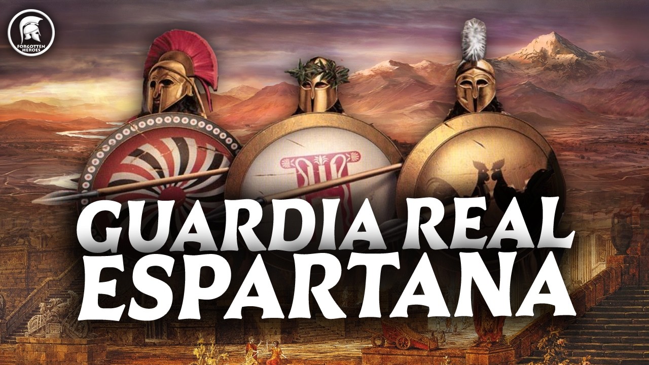 Así eran los hombres MÁS TEMIDOS de Grecia: La Guardia Real Espartana