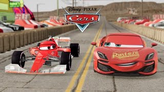 Radiator Springs Grand Prix Cars 2 Movie Remake Beamng.drive Movie