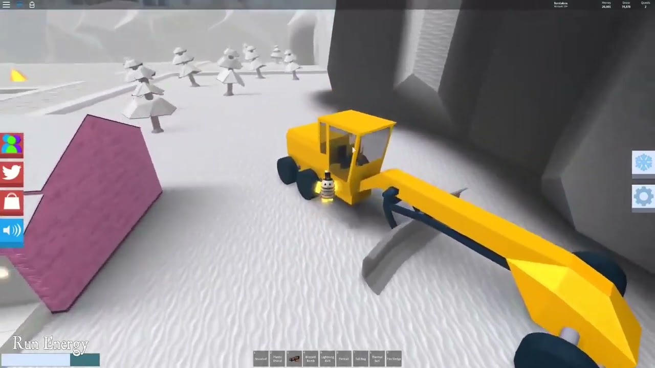 ROBLOX SNOW SHOVELING SIMULATOR *CRAZY NEW VEHICLE* (Tofuu Reupload)