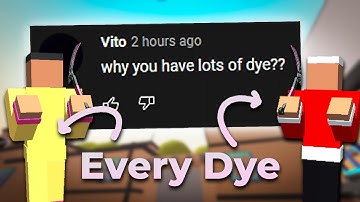 How I got Every Dye in Krunker || Dye Mod Teaser?