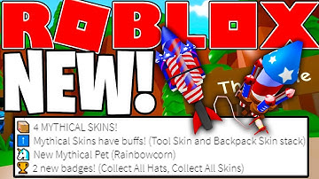 THE MYTHICAL USA UPDATE IN ROBLOX MINING SIMULATOR