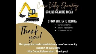 Groundbreaking: Coosa Valley Elementary