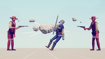 2x QUICK DRAW vs EVERY UNIT - Totally Accurate Battle Simulator TABS