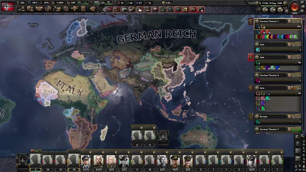 Simulating hoi4 until a major power wins youtube