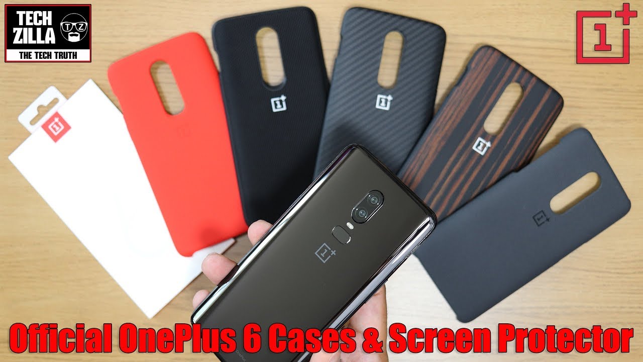 OnePlus 6 Official Cases and Screen Protector YouTube