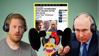 I could have asked Putin and Trump about ... Prince Harry #princeharrynews