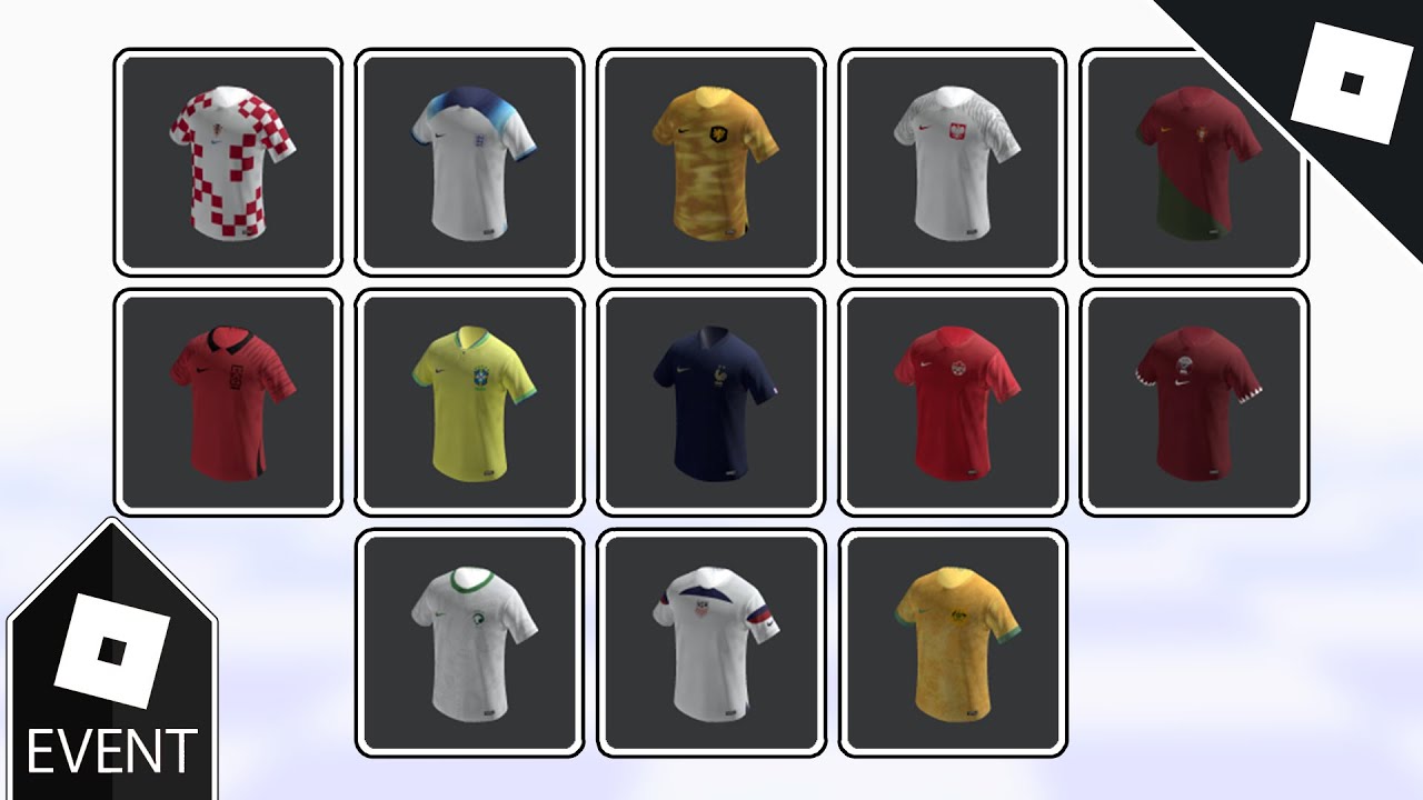 Como Ganhar 13 Camisetas Grátis [Brazil Jersey] Roblox Evento NIKELAND 