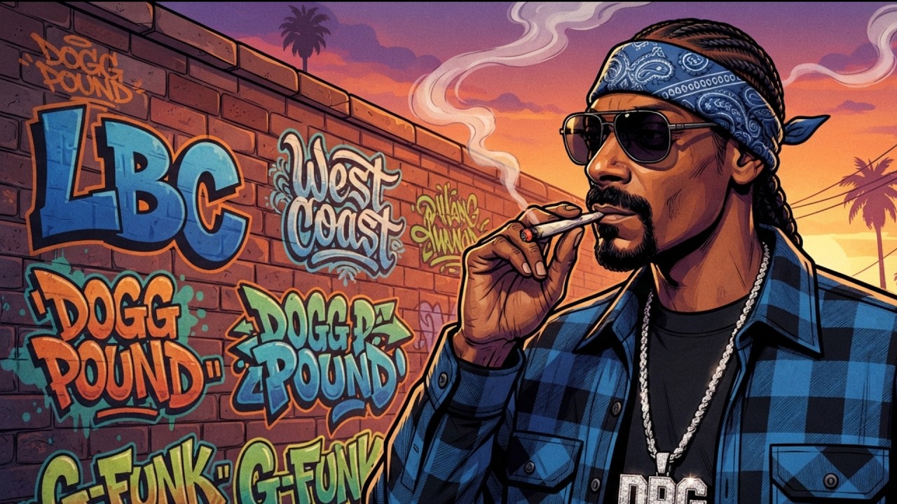 🚘 G-Funk & 90s Hip Hop Flow 💥 Snoop Dogg, 2Pac, Biggie, Jay-Z
