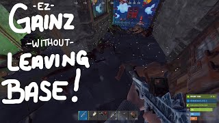 SALTY PLAYERS kept DONATING to my 500 IQ TRAPBASE ALL WIPE | RUST TROLLING
