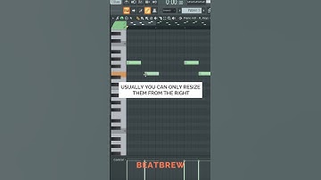 How to Resize Notes from the Left in FL Studio