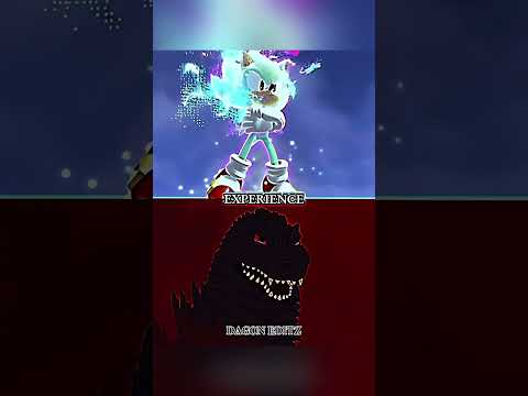 Hyper Sonic Vs Godzilla In Hell Sonicthehedgehog Godzilla Idwcomics Wisedits Hashtag Shorts