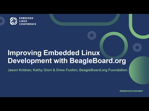 Improving Embedded Linux Development with BeagleBoard.org- Jason Kridner, Kathy Giori & Drew Fustini Episode cover