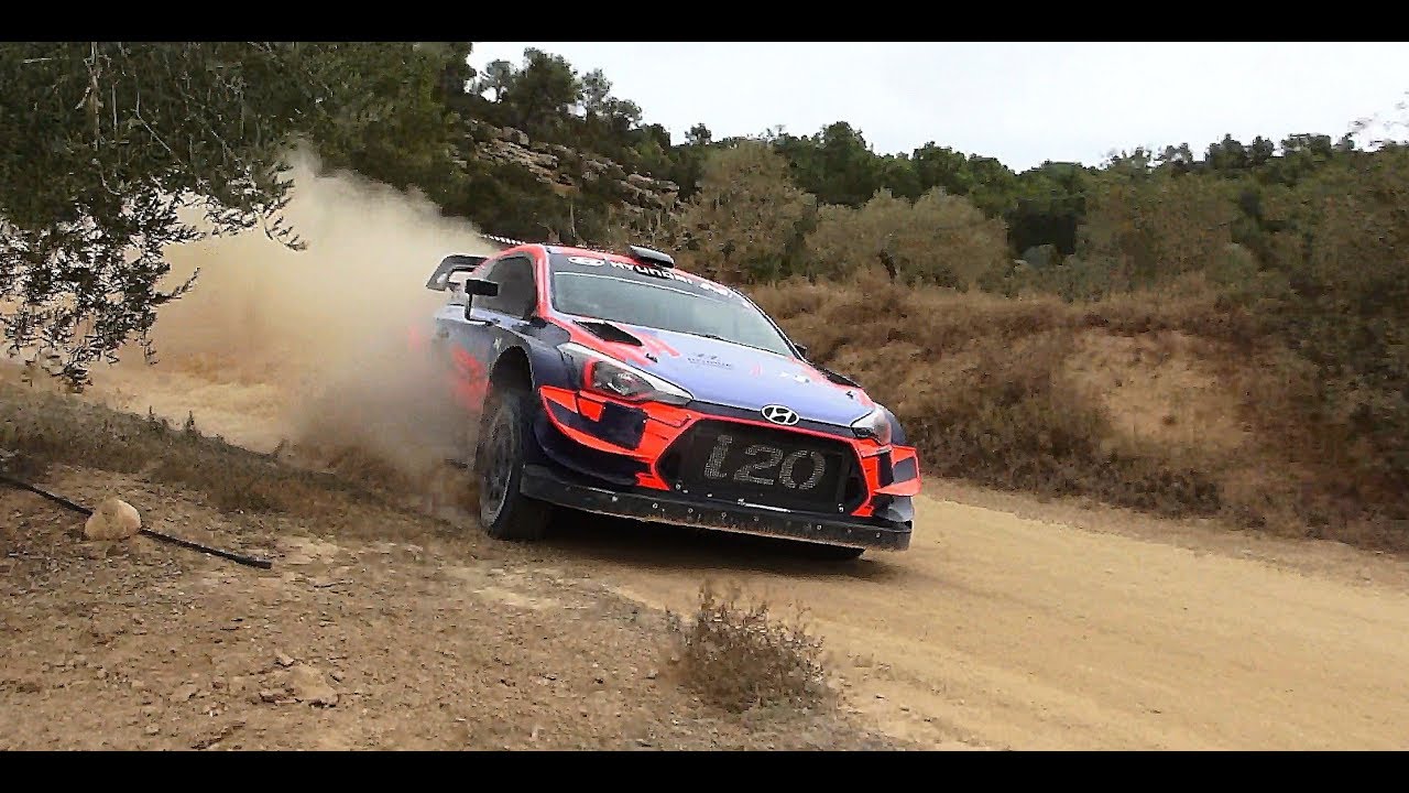 S.Loeb/I.Galmiche Hyundai I20 WRC PET Rally Catalunya 2019 - YouTube