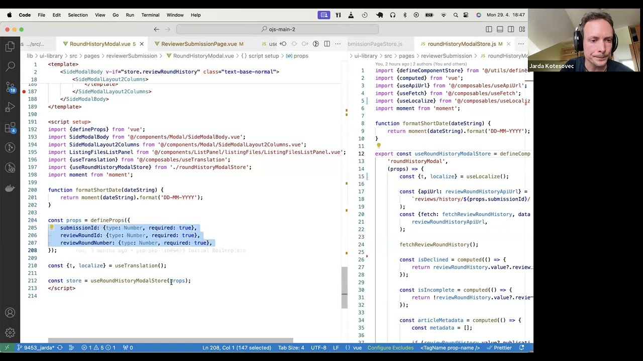 VueJS and PKP Software: Developing with Storybook and Pinia