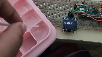 NTC 100k Thermistor Calculated Temperature using the steinhart-hart equation.