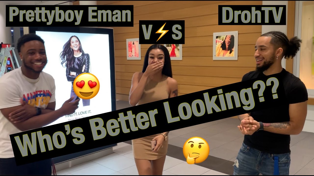 WHO LOOKS BETTER???| WE GOT KICKED OUT THE MALL |Public mall interview