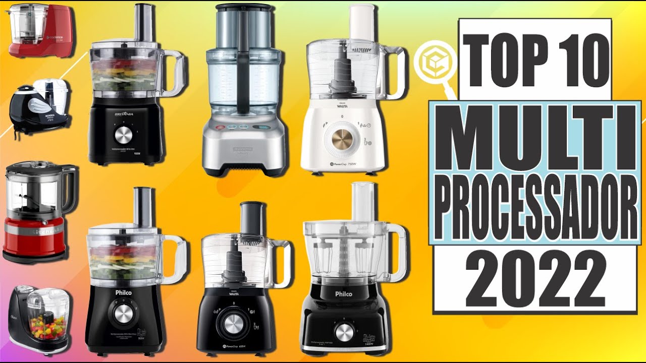 QUAL é o MELHOR MULTIPROCESSADOR DE ALIMENTOS em 2022? - YouTube