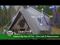 Cabelas Big Horn III Tent - First Look & Measurements