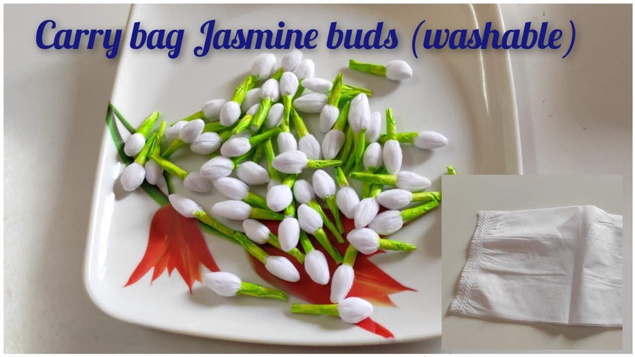 Сумка для переноски «Бутоны жасмина» (моющаяся) / Лучшее из отходов) / Сумка для переноски «Бутон...