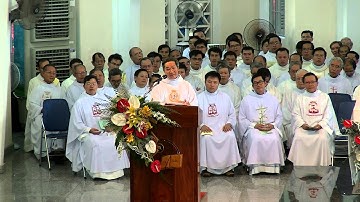 Giảng lễ Khấn Dòng Chúa Cứu Thế Việt Nam - Lm Đaminh Nguyễn Đức Thông PGT CSsR VN