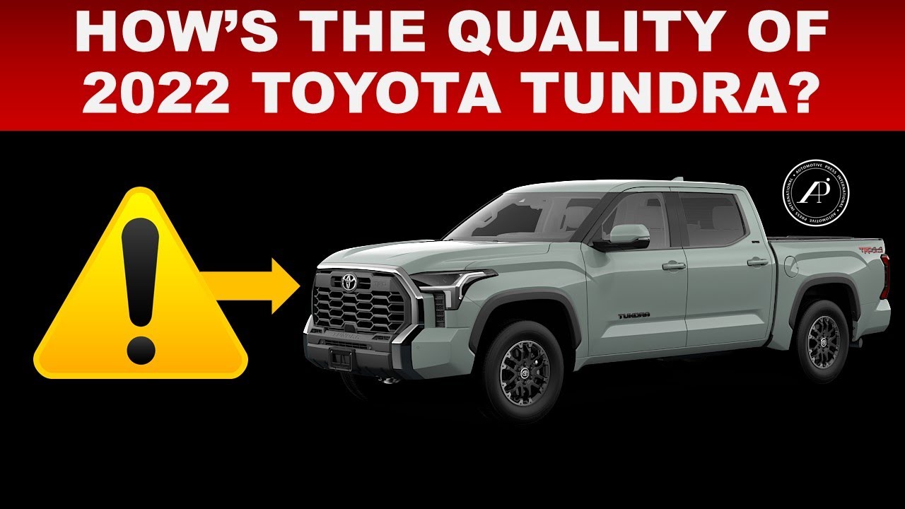 HOW IS THE QUALITY OF THE 2022 TOYOTA TUNDRA? ENGINEER CHECKS OUT THE BODY QUALITY & ALIGNMENT