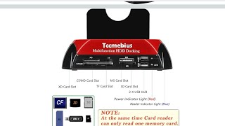Tccmobile TCC-S826 IDE 2.5 and 3.5 and sata all in usb dock unboxing and review