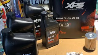 2022 Can am RYKER 900 first oil change.