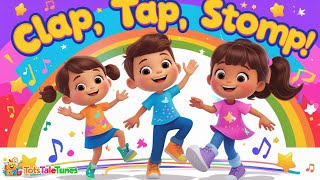Clap, Tap, Stomp! | Action Song for Kids | Movement Rhyme for Preschoolers