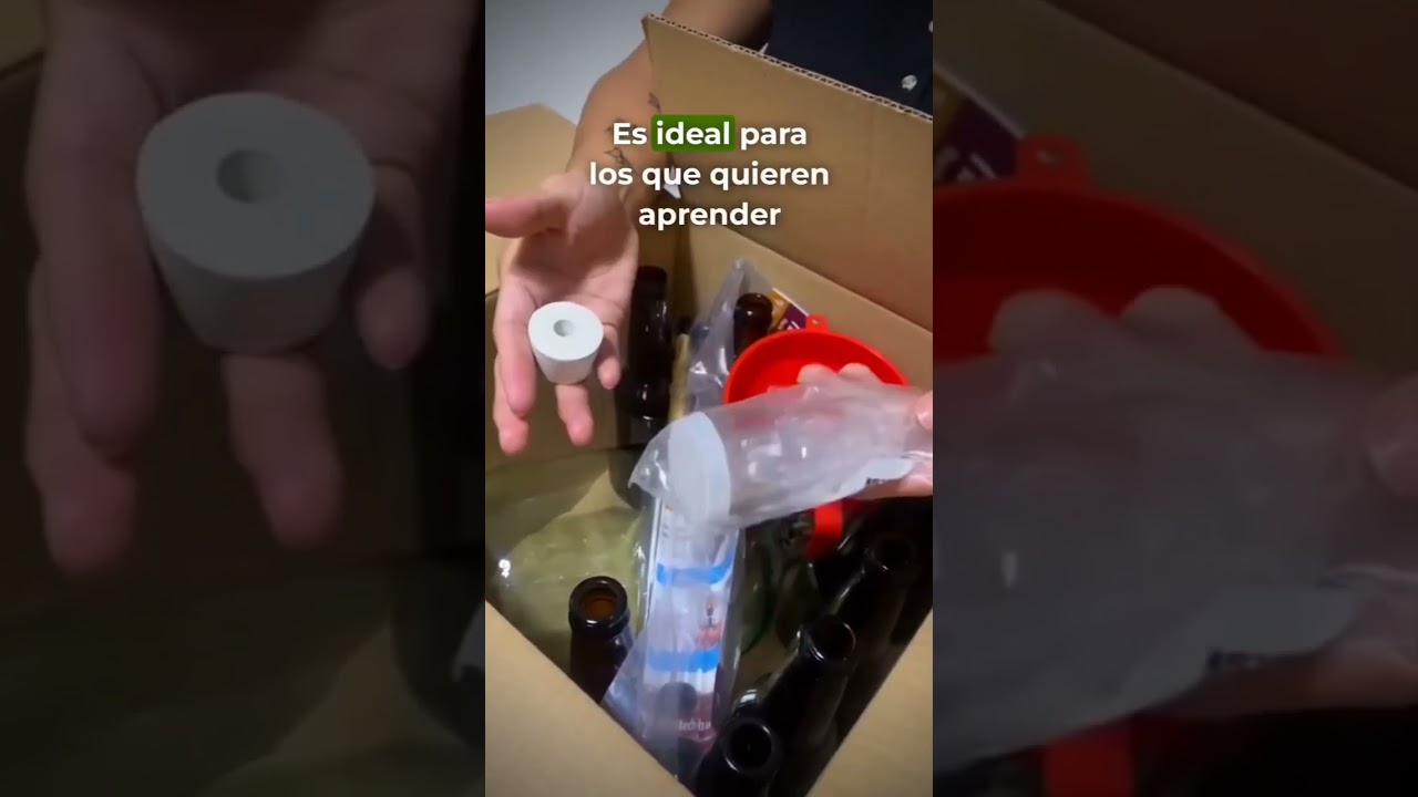 Kit BrewBox Hazchela. Todo lo que necesitas para hacer tu primer cerveza