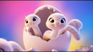 Magical Giant White Egg Cracks Open – Cute Baby Girls Surprise in 3D Ultra HD ✨🥚 screenshot 4