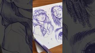 sketch with me ✦ filling up a spread in my sketchbook ✍🏼