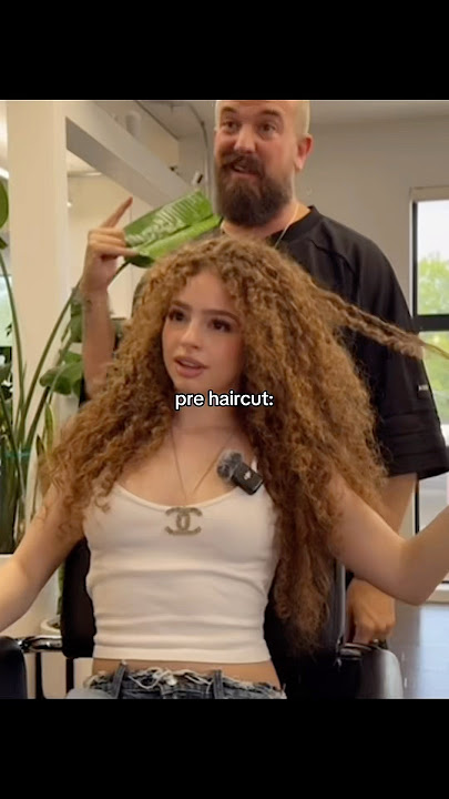 CURLY HAIRCUT 💇‍♀️ #curls #curlyhair #hairstyle #kalogerasisters