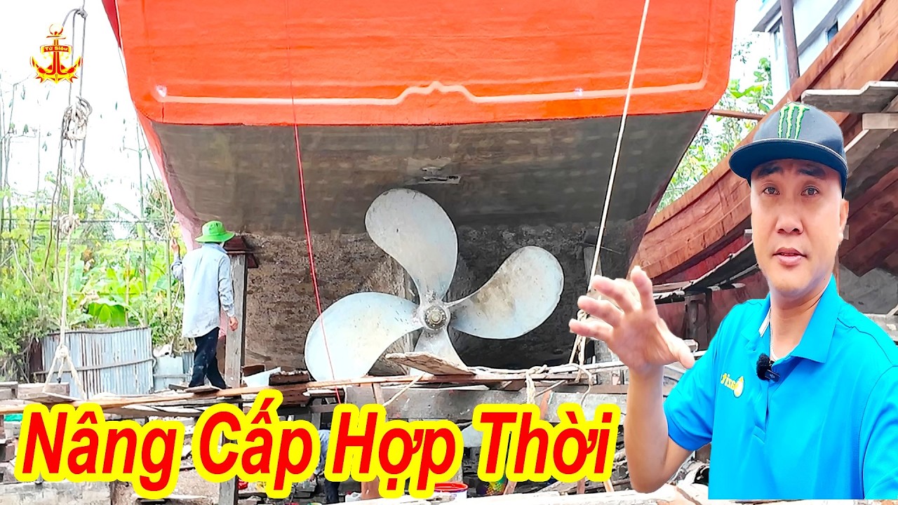 Tàu Lên Bãi Sửa Chữa Và Nâng Cấp Cho Hợp Thời Đại