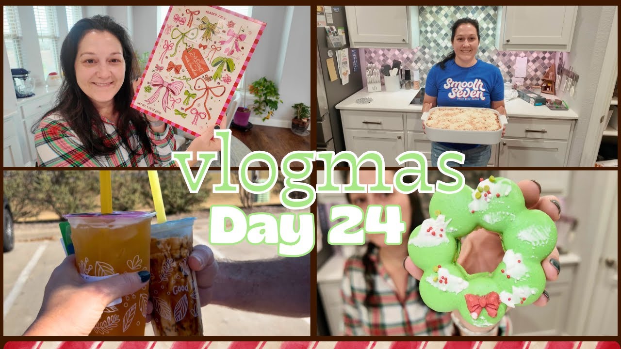 Vlogmas, день 24 | Ежедневные видеоблоги + Что я ем за день + Адвент от Simply Gilded!