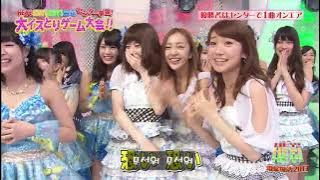 センター争奪！大イスとりゲーム大会！！優勝は山本彩！