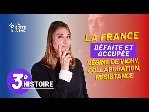 Régime de Vichy, collaboration, Résistance