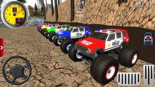 Police Monster Truck Impossible Driver #1 - US Extreme Car Stunts Racing Android Gameplay [UHD] screenshot 1