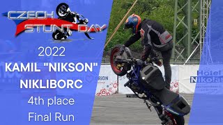 Czech Stunt Days 2022 - Kamil Nikson Nikliborc (Infamous Team) 4th place Final Run (4K quality)