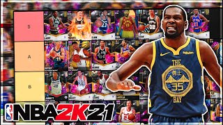 RANKING THE BEST SMALL FORWARDS IN NBA 2K21 MyTEAM (Tier List June)