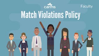 CaRMS Match Violations Policy - Failure to protect personal information