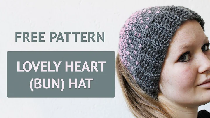 Create a Beautiful Heart Hat with this Free Crochet Pattern