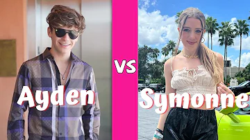 Ayden Mekus Vs Symonne Harrison TikTok Dances Compilation