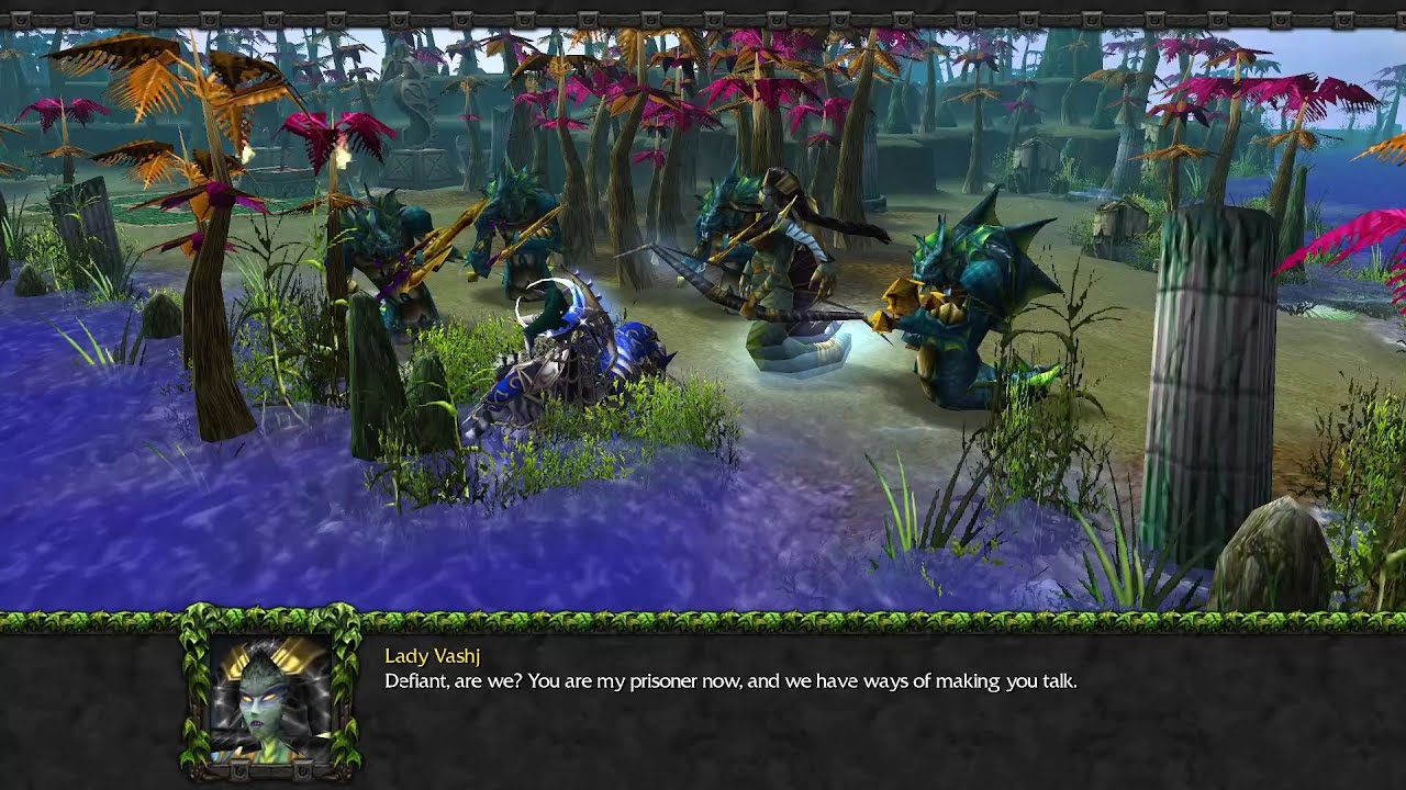 Tyrande meets Lady Vashj