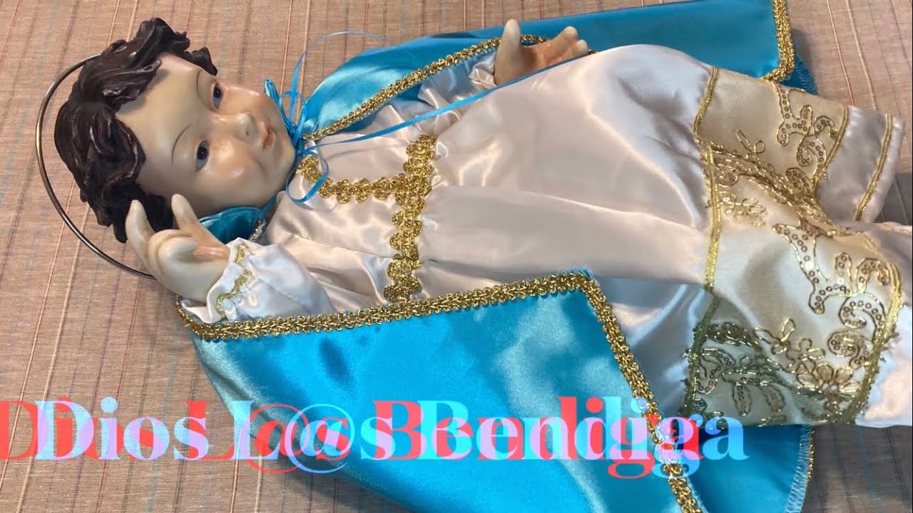 Como Hacer La Capa Para Niño Dios 18 pulgadas